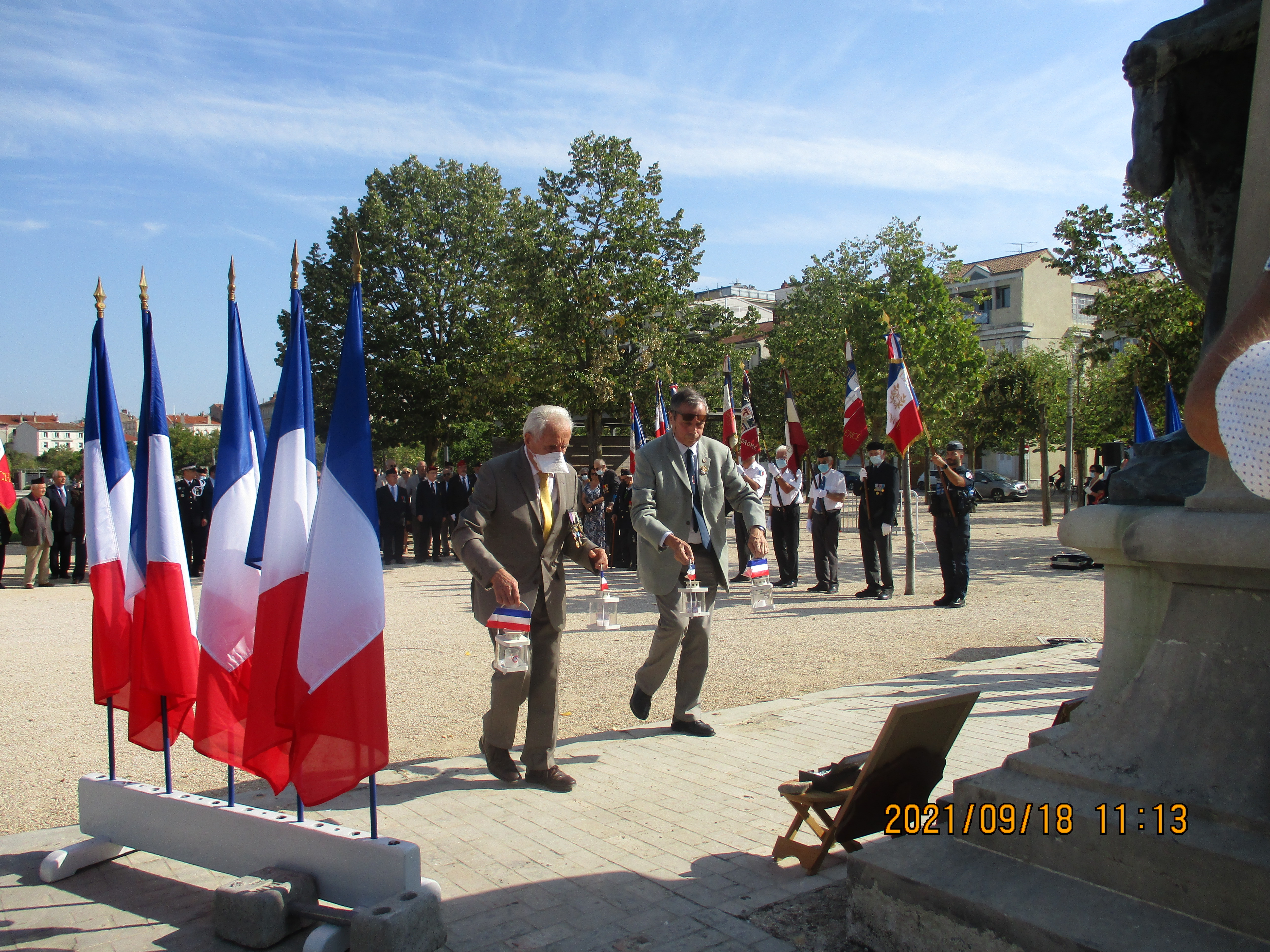 dépot de terre d ela  côte 1037