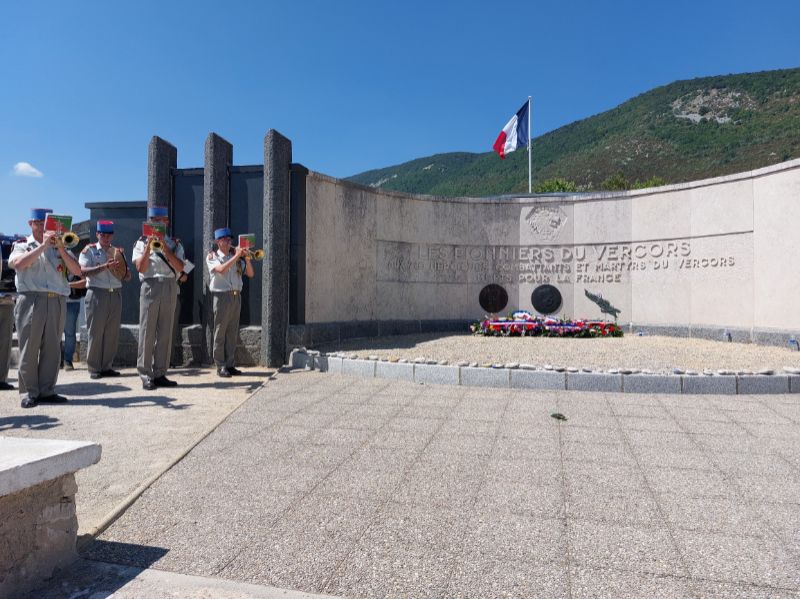 hommage aux pionniers du Vercors