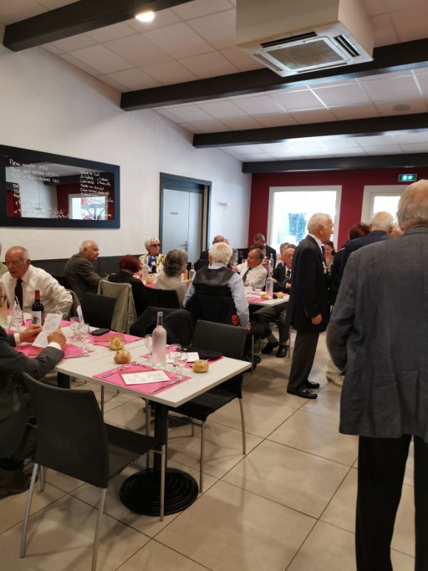 Les membres de l'association, venus nombreux.